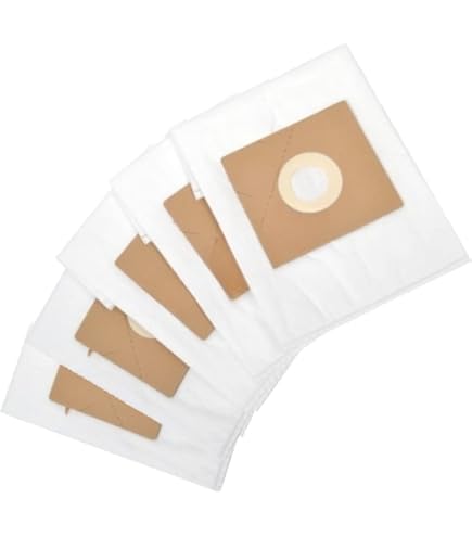 5 Sacchetti Carta Per Aspirapolvere Paxanpax VB487 – Compatibili Victor, Fakir, Ghibli, Nilco, Phoenix, Holland Electro