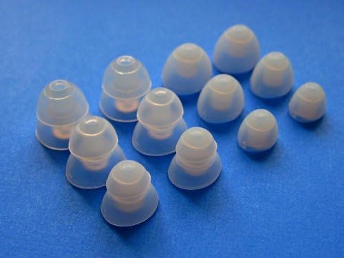 Oval Comfortable Fit Kit for Etymotic etyBLU2, ER-4 MicroPro, hf5, hf3, hf2, mc5, mc3, mc2, and ETY kids In-Ear Earphones - Replacement Eartips Earbuds Eargels