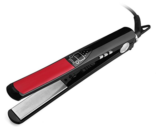 Hair Straightener ,Hikeren Professional Nano-Titanium Wet & Dry Flat Iron Infulsed Wide Plate (L-C173)