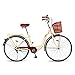 Produktbild City Bike 26 Zoll Einzeln Geschwindigkeit Fahrrad Leichtgewicht Für Erwachsene Mountainbike,Beige