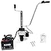 Produktbild biltek® 12 V Elektro Mini Mover Stützrad Caravan Boot-Trailer Camper mit Schloss und Schlüssel + KMG Batterie im Lieferumfang enthalten