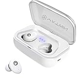 🔥🔥【HD Deep Bass Sound & Rauschunterdrückung】🔥🔥 Eingebautes hochwertiges Mikrofon (mit AAC-Dekodierung) und verlustfreie HD-Rendering-Technologie, die eine unglaubliche Klangqualität mit tiefen Bässen und kristallklaren Höhen erzeugt. YATWIN True Wireless Ohrhörer können viele Umgebungsgeräusche ausblenden und vermeiden Windgeräusche beim Laufen, Radfahren, Joggen etc.\