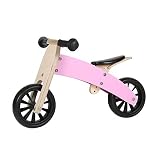 Lauflernrad / Laufrad – Holz 4 in 1 smartbike – rosa – ab 1 Jahre - 3
