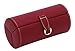 Produktbild Friedrich Lederwaren Kunstleder Brillenrolle rot für 3 Brillen, mit Brillenputztuch und Haken, ca. 18x9x9 cm