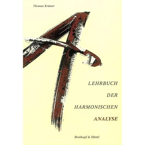 Lehrbuch der harmonischen Analyse (BV 305) Lehrbuch der harmonischen Analyse (BV 305)