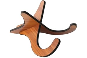 GXGM Tragbarer abnehmbarer Kalimba-Halter aus Holz Daumenklavierständer fester Rahmen für 10-Tasten-17-Tasten-Kalimbas