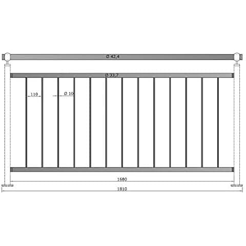 Suchergebnis auf Amazon.de für: absturzsicherung - Geländer & Latten