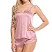 Produktbild Beikoard Frauen Sexy Dessous—Nachthemd— Pajamas Set Schlafanzug—Satin Seiden Babydoll—Erotik Spielzeug Für Paare Lingerie 006