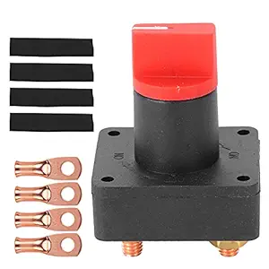 Battery Disconnect Switch, Good Conductivity Long Durability Installation Simple Convenient for Using Battery Isolator for Boat for Truck for Car for RV