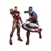 Produktbild Oulique ® XXL 3D Aufkleber Avengers: Ironman und Captain America 50x70