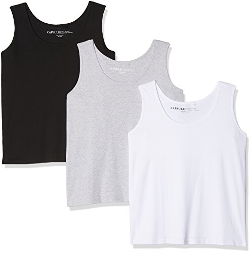 Simply Be Women's Vest Top Pack Of 3