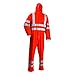 Produktbild Lyngsoe FR-LR57-05-XS Regen-Overall Microflex Flammschutz, warn orange, XS