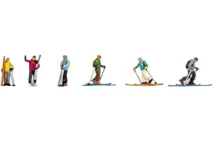 Noch 15823 Randonnée à Ski (6 Figurines)