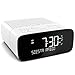 Price comparison product image Alarm Clock DAB Radio - Pure Siesta S2 Bedside DAB+ Digital / FM Radio with Auto time set – Large Clear Display - 10 Station Presets - White