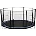 Produktbild Trampolin Sicherheitsnetz 4,60m 15FT Ersatznetz für Trampolin mit 10 Stangen