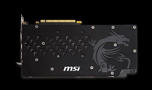 MSI GeForce GTX 1060 Gaming X 6G - Tarjeta gr  fica  refrigeraci  n Twin Frozr Vi  Backplate  LED RGB  6 GB Memoria GDDR5  VR Ready 