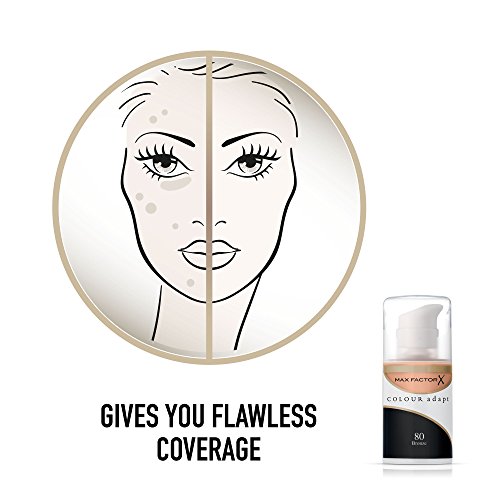 Max Factor Colour Adapt Foundation 080 (Bronze) 30ml - 3