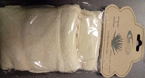 3 Pack of Cotton Mitt & Back Strap Smart Anti Cellulite (Pack of 3)
