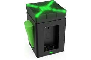 Uppladdningsbart batteripaket för Xbox-seriens X/S-kontroll, USB-C snabbladdare, dockhubb för Xbox One X/S/Xbox One