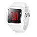 Produktbild Sansee Wasserdichte Uhr LED Digital Sport Silikon Quadrat Armbanduhr (weiß)