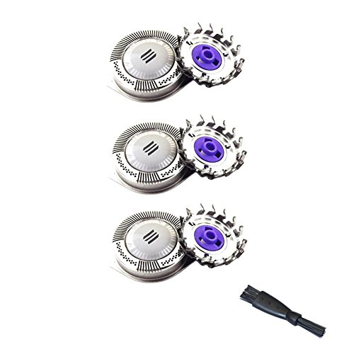 Oral-Q Dual Precision HQ8/50 Replacement Shaving Heads - For AT899