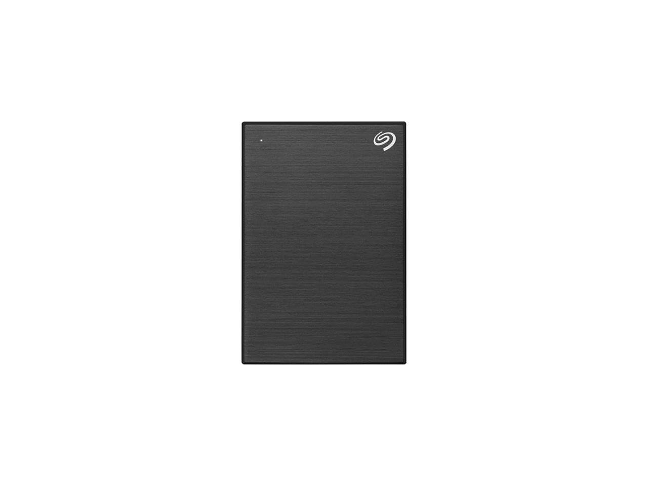 Seagate One Touch 5TB External HDD with Password Protection – Black, for Windows and Mac, with 3 yr Data Recovery Services, a