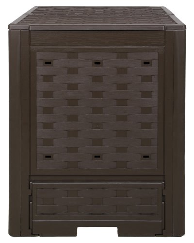 Komposter Rattan braun - 2