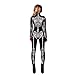 Produktbild Amphia Skelettkostüm,Herren Unisex Skeleton Knochen Halloween Cosplay Bodycon Party Fancy Play Kleidung