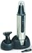 Nose and Ear Hair Trimmer with 2 Washable Attachments Stainless Steel Precise Cutting Hygienic