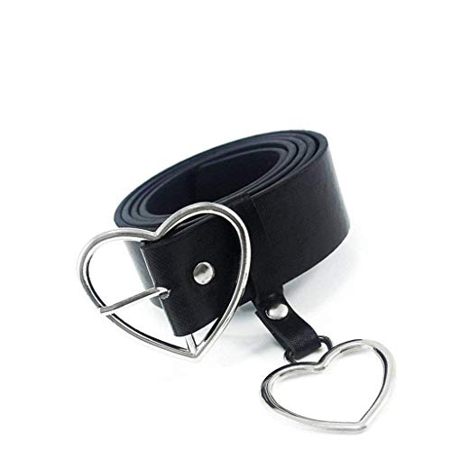 Lvcky Ceinture en Cuir pour Femme avec Boucle en Alliage