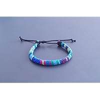 Surferarmband MADEBYNAMI - Freundschaftsarmband, Beach Bracelet, Surfer, Armband türkis