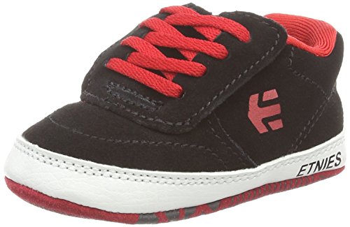 Etnies Marana Crib, Unisex Babies' Standing Baby Shoes, Black (Black/Red/White), 0-3 months Baby UK (16 EU)