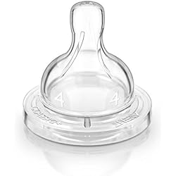 Philips Avent SCF634/27 tétines Classic+ 6m+, débit rapide (2 pièces)
