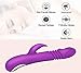 Produktbild SHUPING G-Punkt Vibratoren Silikon Rabbit Massagestab 7 Vibrationsfrequenz Wasserdichter Wiederaufladbarer (Lila)