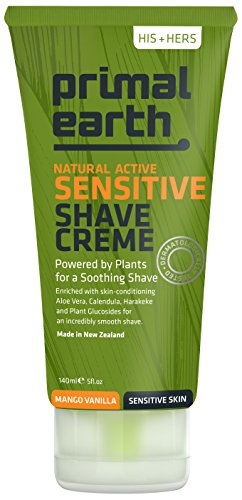 Preisvergleich Produktbild Primal Earth Sensitive Shave Creme - Rasiercreme für Sensible Haut -140ml
