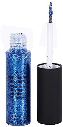 Prettyuk Glitter Liquid Eyeliner Waterproof Makeup Eyeliner Eyeshadow (Blue)