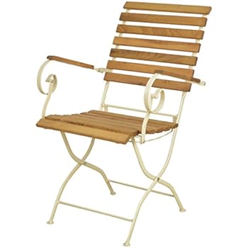 Butlers Parklife Gartenstuhl aus Holz 47x54x88 cm - Stuhl klappbar aus