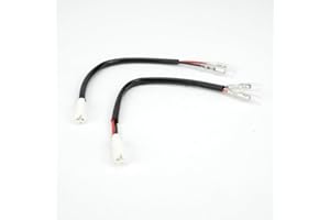 Aharon Motorcycle 12V Cable Wire Extension/Adapter for LED Turn Signal Lights | Compatible with Yamaha & Suzuki Motorcycles | Bike Indicator Blinkers | Waterproof Indicator Light Connector Plug