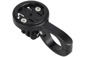 BRIGHTECH RA GPS Computer Mount for Aero and Tri Bars - Compatible with Garmin, Wahoo, CatEye, Bryton - Includes GoPro Action Camera and Bike Light Attachment