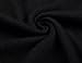 DJT Men Stylish High Collar Slim Fitted Long Sleeve Casual Pullover Top Sweater Sweatshirt Shirt Black X-Large