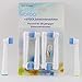 Produktbild HOFOO EB-17A Ersatz-Bürstenköpfe, 4 Stück, kompatibel mit Oral-B Vitality Precision Clean, White Clean, Sensitive Clean, Professional Care, Triumph Professional Care 9000 Serie, Oral-B Dual Clean, Modellnummer: EB-17, Lieferumfang: 1 Packung mit 4 Stück