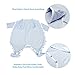 miSafes 10 Piece Comprising Of Booties, Hat, Bodysuit Presented In Gift Box Set 0-3 Months - Blue