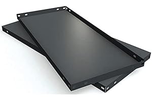 SimonRack SI070 Bandeja, Negro, 1200 x 300