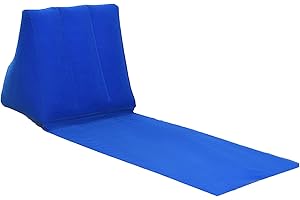 Felenny Silla de Playa Inflable Tumbona de Playa Al Aire Libre Reclinable Plegable Impermeable con Respaldo para Patio Trasero Gradien Playa Viajes Y Camping Picnics