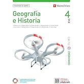 Geograf&iacute;a e Historia 4 + Separata. Comunidad de Madrid. (Comunidad en Red)