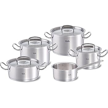 Fissler Topfset intensa | 4-teilig | Edelstahl Kochtopf