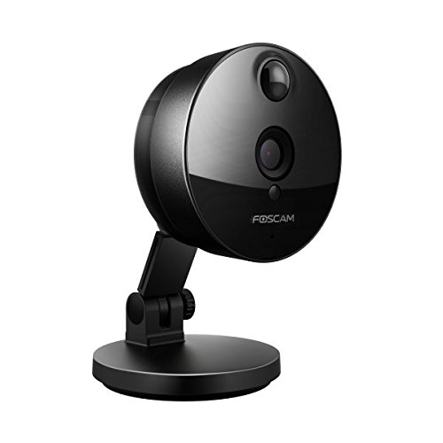 Preisvergleich Produktbild Foscam C1 + 16GB _ 3 IP Kamera Wireless HD 720P-Innenraum, Schwarz, 1 Megapixel