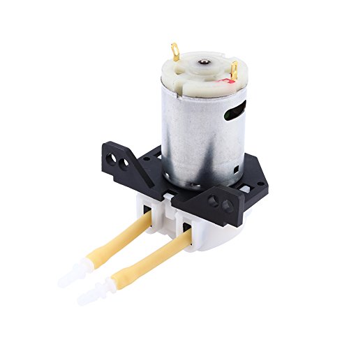 Yosoo DC 12v D2 Kleine Dosierpumpe Peristaltik 2mm Kopf für Aquarienwasser Lab Analytische (D2 2*4) - 4
