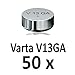 Produktbild 10 - 1000 Stk. (50 Stück) Variante frei wählbar Varta AG 13 V13GA Knopfzelle Alkaline LR44/LR1154/357 1,5 Volt im NEMT Pack