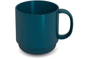 Ornamin Tasse 220 ml Pétrole (Modèle 508) / tasse à café, gobelet réutilisable, tasse à thé